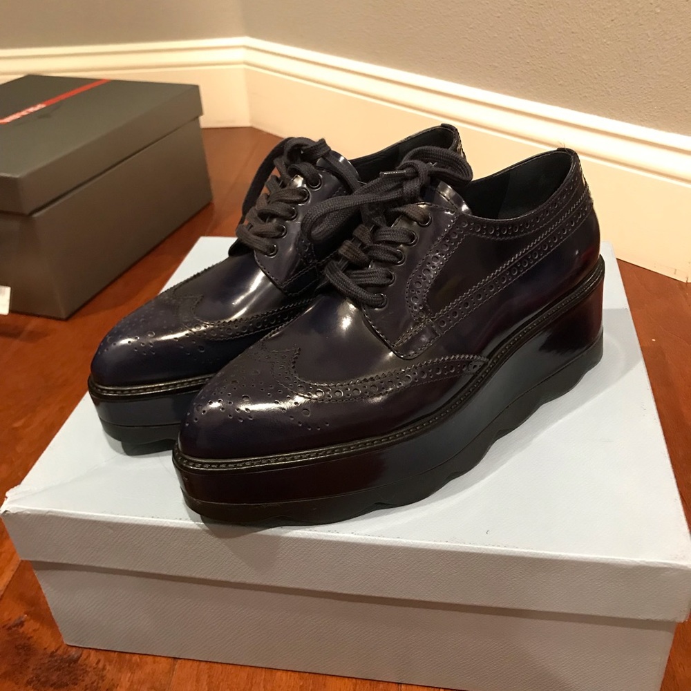 Prada platform sneaker